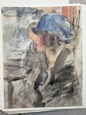 Isaac Israels - Bijzondere uitgave , map met 8 tekeningen in koperdiepdruk kopen? Bied vanaf 200!