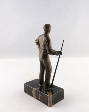 Brons (Onbekend) - Brons, Biljartspeler kopen? Bied vanaf 1!