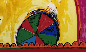 Corneille - handgesigneerde kleurenzeefdruk | 'Cirque' | 1993 (GROOT WERK) kopen? Bied vanaf 1000!