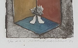 Michel van Overbeeke - Ets - Ingelijst kopen? Bied vanaf 75!