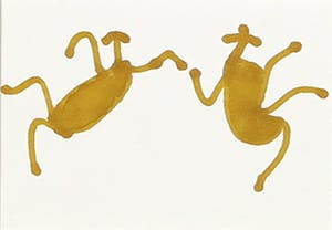 Jan Roede - Tekening, Zonder titel (met certificaat van echtheid!) kopen? Bied vanaf 50!