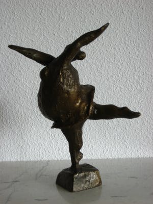 Brons (Onbekend) - Dikke ballerina. kopen? Bied vanaf 125!