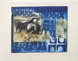 Sam Parabirsingh - Kleurenets Paarden & Inca tekens' 1976 kopen? Bied vanaf 45!