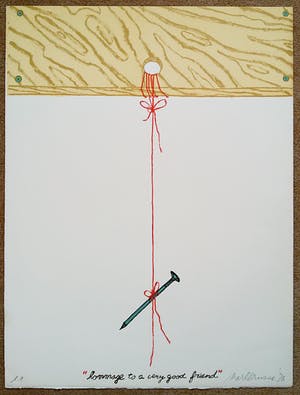 Mark Brusse - Hommage to a very good friend, litho kopen? Bied vanaf 45!