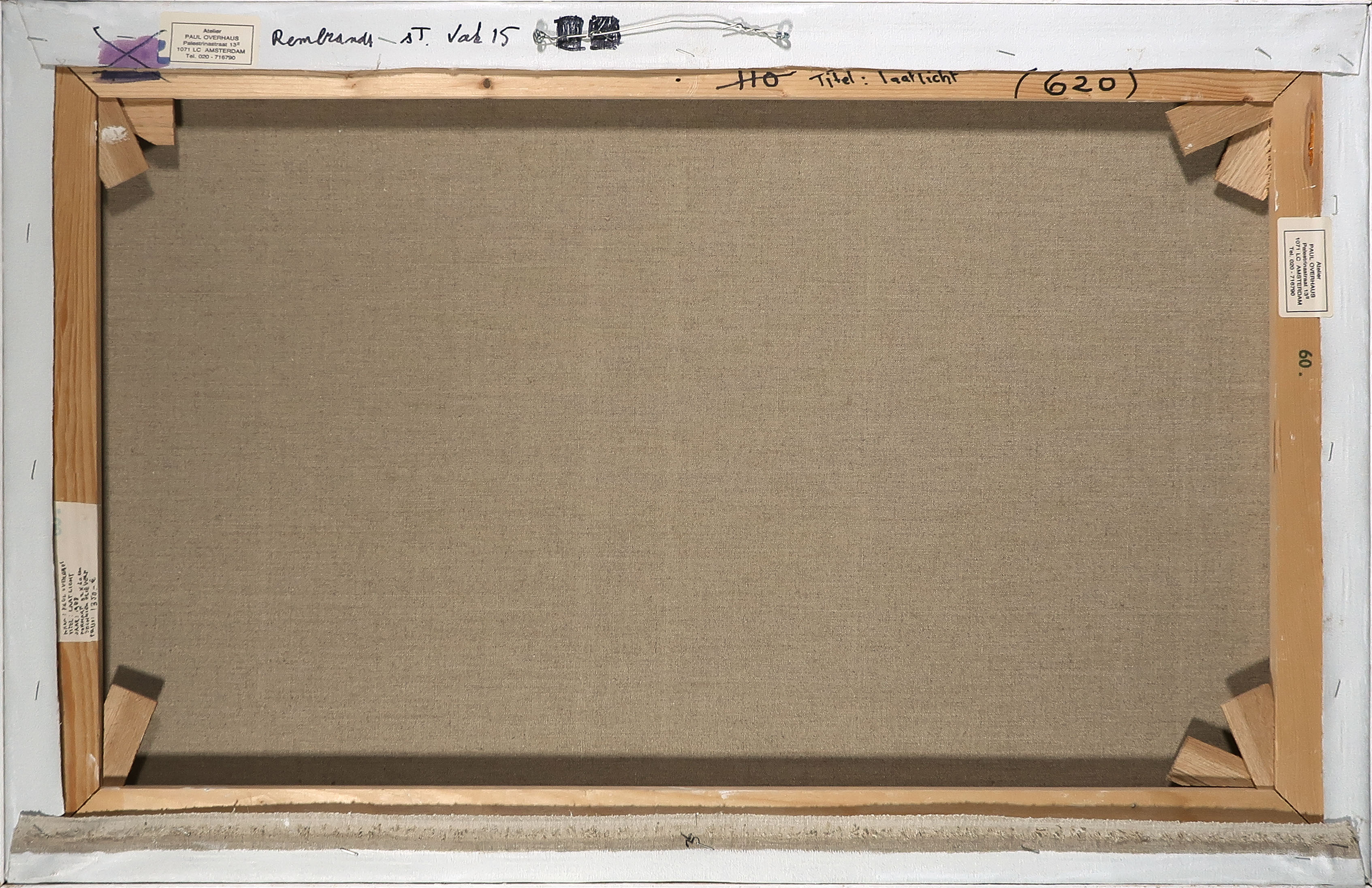 Paul Overhaus - Olieverf op doek, Laat licht - Ingelijst kopen? Bied vanaf 110!