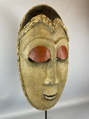 Kwele - African Kwele mask - Gabon. kopen? Bied vanaf 35!