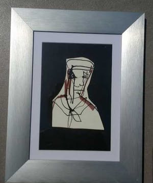 Herman Brood - tekening, Sailor, ingelijst + HB-M certificaat kopen? Bied vanaf 180!