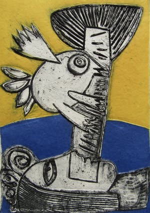 Corneille - Effervescence de l’Eté - Aquagravure kopen? Bied vanaf 495!