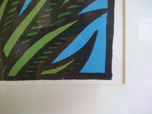 Henk Schiffmacher - Tulpen - zeefdruk, ingelijst kopen? Bied vanaf 75!