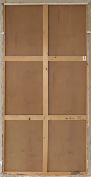 Har Sanders - Gemengde techniek op doek bevestigd op paneel, Tweeluik (Zeer groot) kopen? Bied vanaf 1!