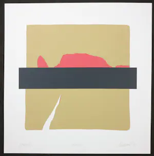 Hans Landsaat - Map met vier handgesigneerde zeefdrukken, Franz K.2 kopen? Bied vanaf 80!