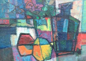 Krijn van Dijke - C4315 - Stilleven kopen? Bied vanaf 250!