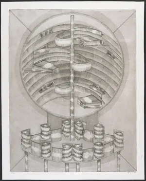 Cees Juffermans - Ets, Beweging I kopen? Bied vanaf 1!