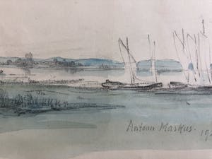 Antoon Markus - Havengezicht 1923 kopen? Bied vanaf 35!