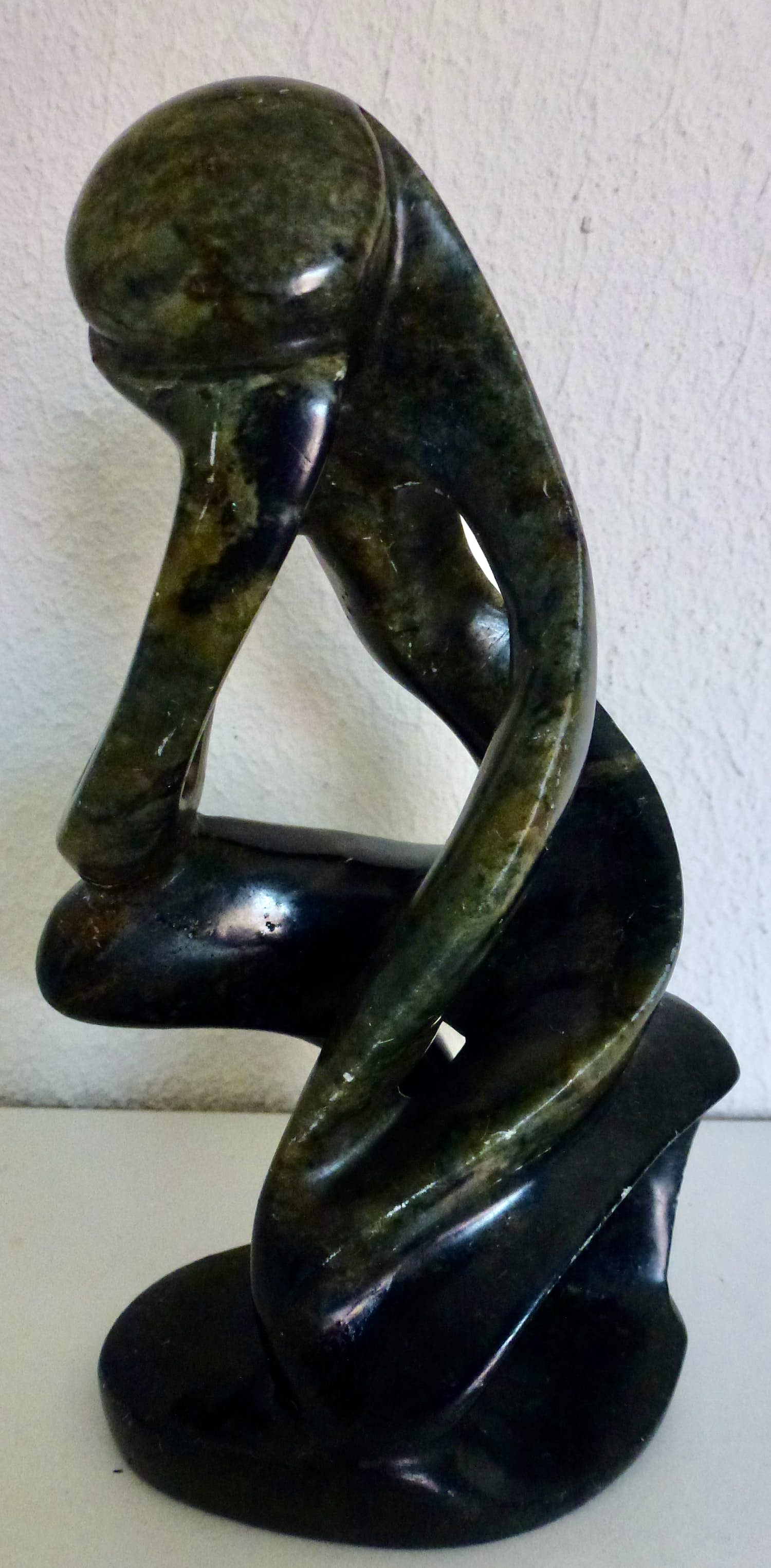 Niet of onleesbaar gesigneerd - Sculptuur "De Denker" - Abstract Expressionisme - geglazuurd kopen? Bied vanaf 1!