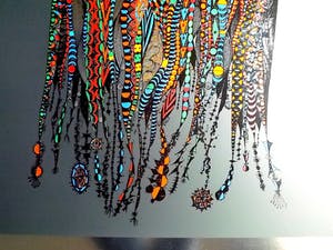 Ovadia Alkara - untitled - silver foil bird kopen? Bied vanaf 1!