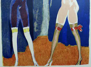 Kees van Dongen - Gravure 1001 Nacht: 'La Comparaison' kopen? Bied vanaf 25!