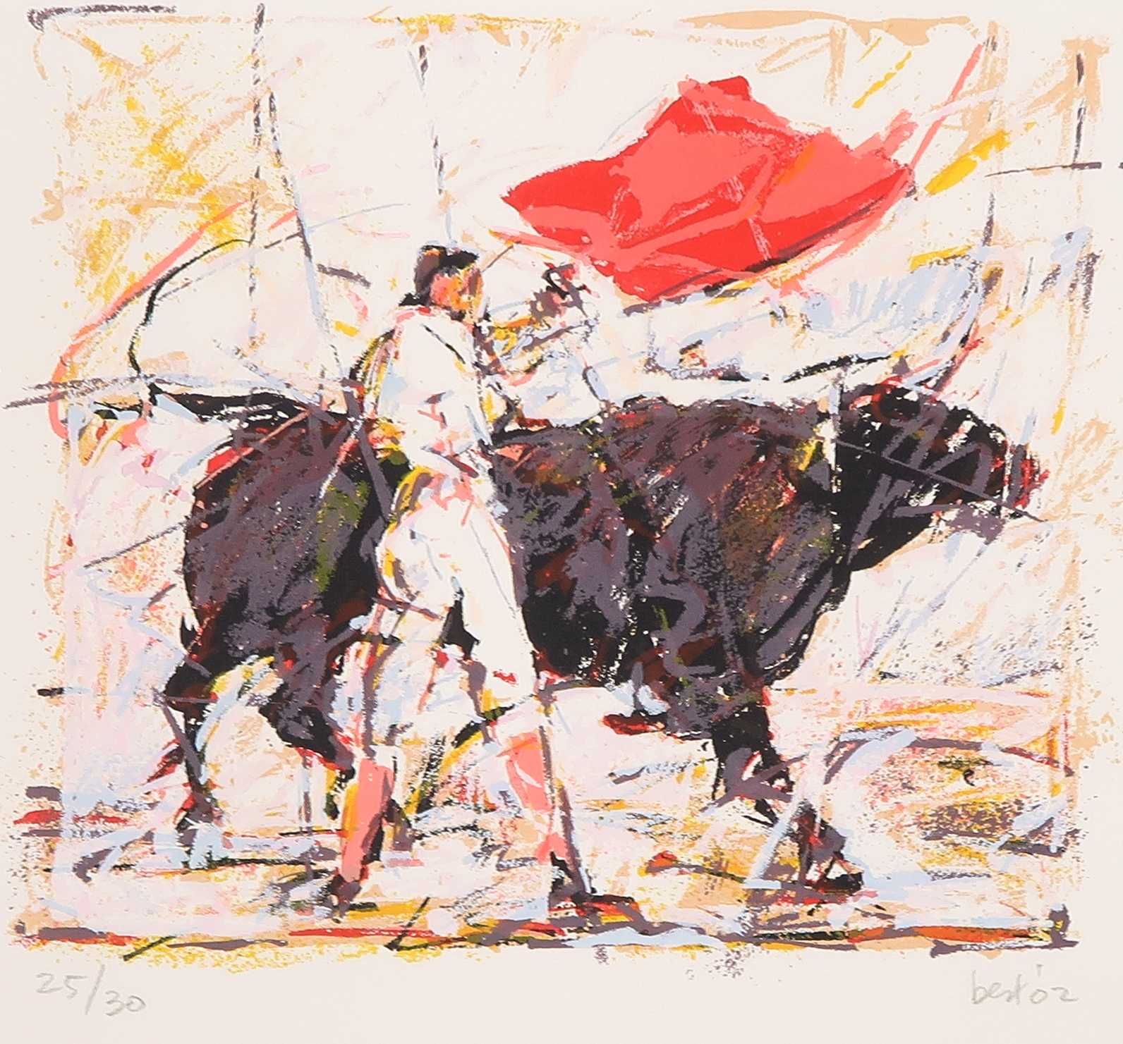 Bert van Zelm - Zeefdruk, Z.T. Toros kopen? Bied vanaf 1!