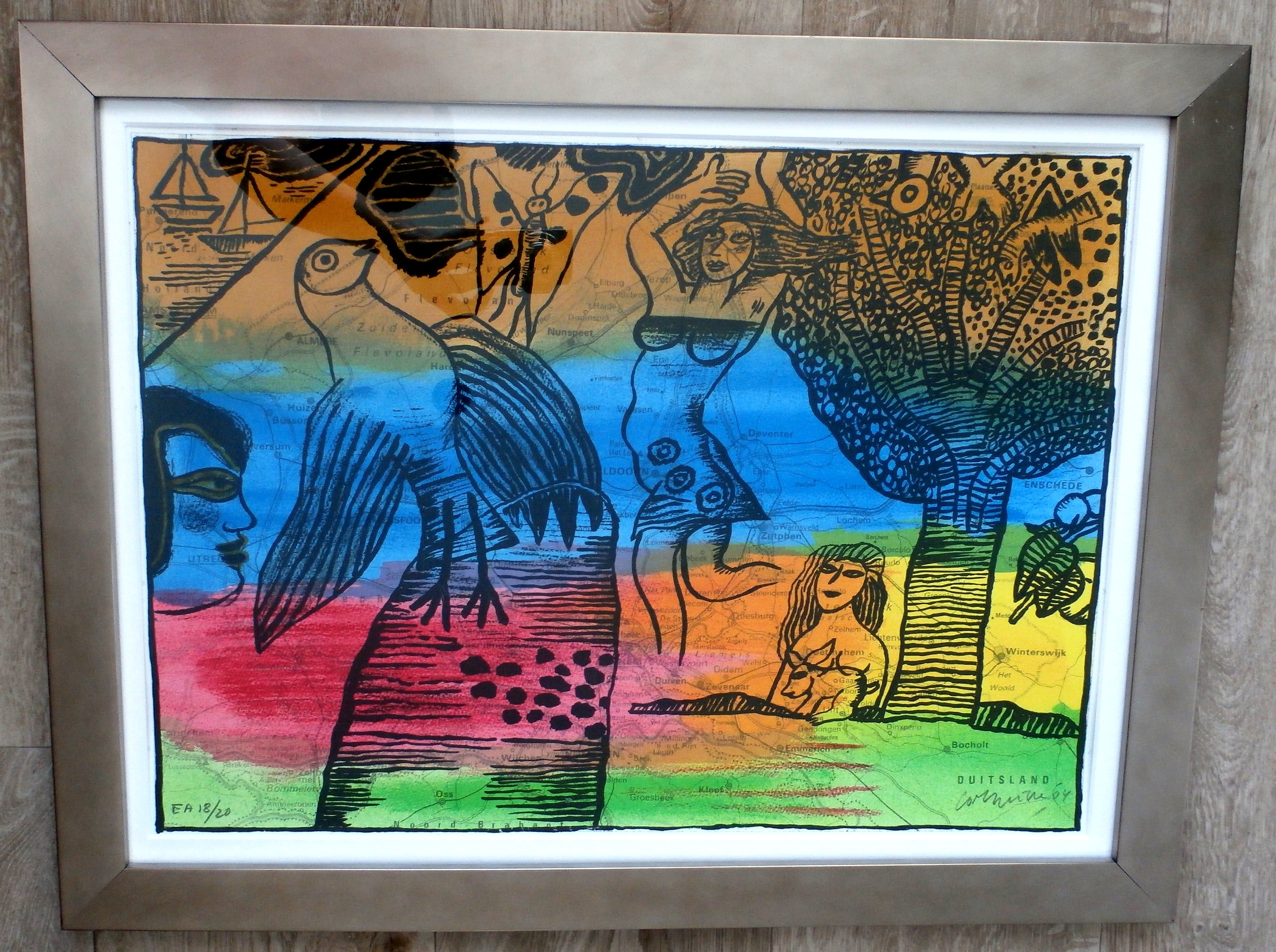 Corneille - Ingelijste Litho: Noord-Brabant - 2004 kopen? Bied vanaf 125!