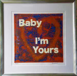 Ruud de Wild - Baby, I'm yours, zeer kleine oplage(magnifiek gelijst!) verkocht voor € 375!
