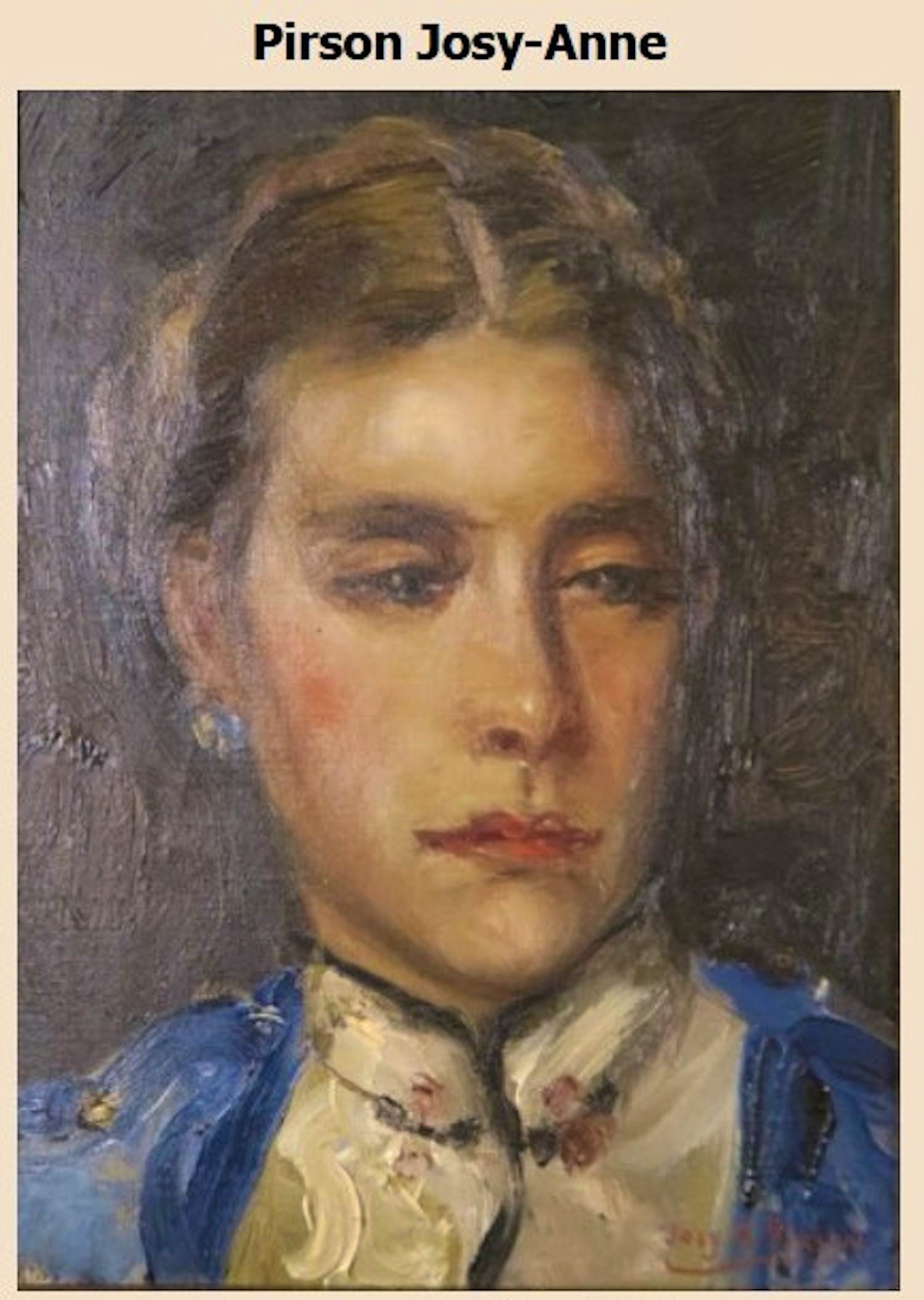 Josy-Ann Pirson - Portret gouvernante kopen? Bied vanaf 225!