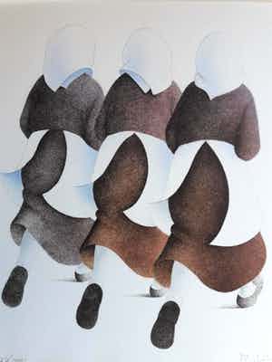 Michele Lehmann - "3 mujeres". verkocht voor € 45!