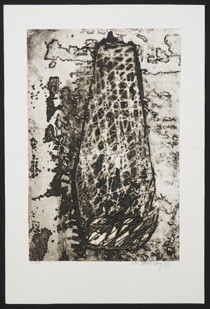 Ge Huting - Ets en aquatint, Zonder titel kopen? Bied vanaf 1!