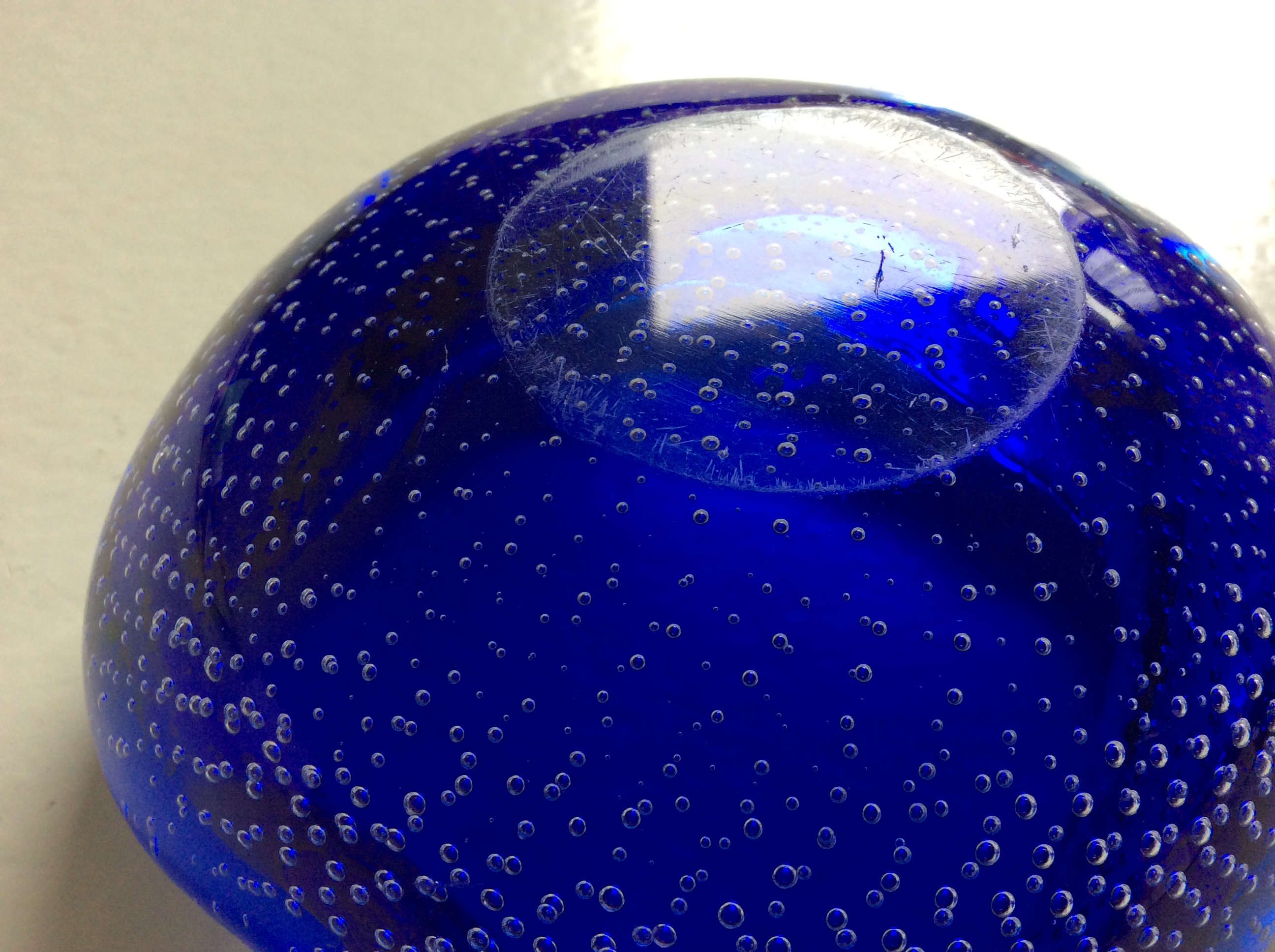 Venini - 'controlled bubbles' glasobject kopen? Bied vanaf 14!