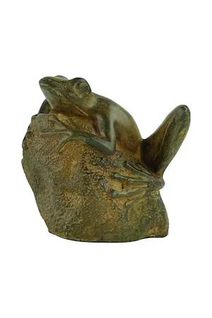 Pierre Chenet - Bronzen beeld van boomkikker op steen kaufen? Bieten Sie von 95!