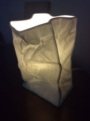 Curiosa - Sompex - Tafellamp Paperbag kopen? Bied vanaf 50!