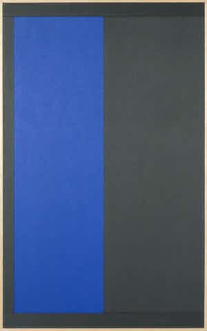 Jac Bisschops - Acryl op paneel, Inner I - Ingelijst verkocht voor € 1000!