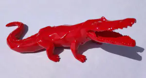 Richard Orlinski - CROCO SPIRIT (RED EDITION) kopen? Bied vanaf 250!