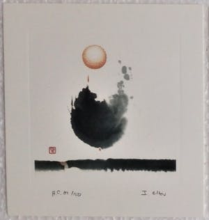Irene Chou - 3 Zeefdruken - ‘Calligraphy’ - handgesigneerd en genummerd kopen? Bied vanaf 35!