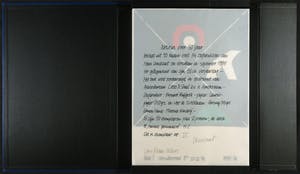Hans Landsaat - Luxe cassette met 34 zeefdrukken, Notities over 50 jaar kopen? Bied vanaf 120!