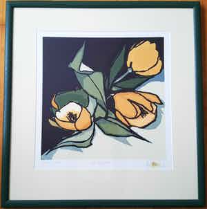 Fon Klement - Les Tulipes verkocht voor € 150!