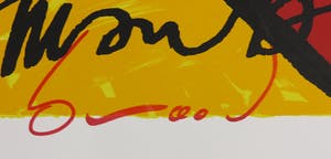 Herman Brood - Zeefdruk, Guitar man kopen? Bied vanaf 200!