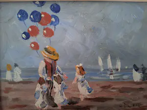 Henk Poeder - Strand Scheveningen kopen? Bied vanaf 75!