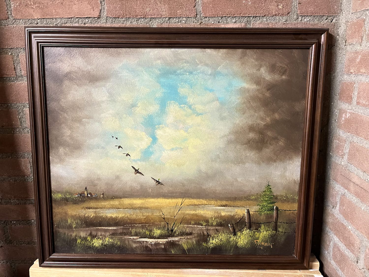 Frans Simons - Landschap met eenden kopen? Bied vanaf 50!