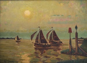 John Michaux - Vue d’Austruweel kopen? Bied vanaf 100!