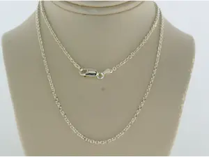 AcheterZilveren ketting - 60 cm lang - 2.1 gram? Enchérissez de 1!