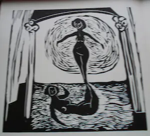 Gene Eggen - linosneden en gedichten van Willy Balyon kopen? Bied vanaf 25!