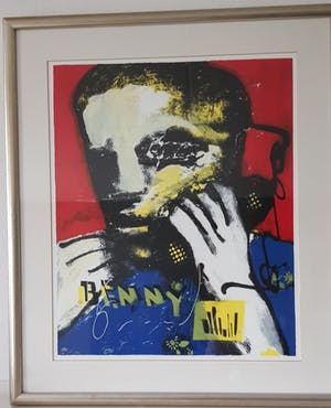 Herman Brood - Benny - ingelijst - 150 ex. kopen? Bied vanaf 1!