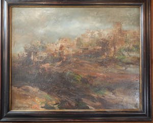 Jan Michielsen - Gezicht op Algerijnse stad kopen? Bied vanaf 95!