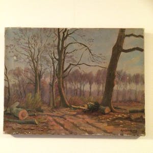 K.J. Willerding - Bos landschap kopen? Bied vanaf 250!