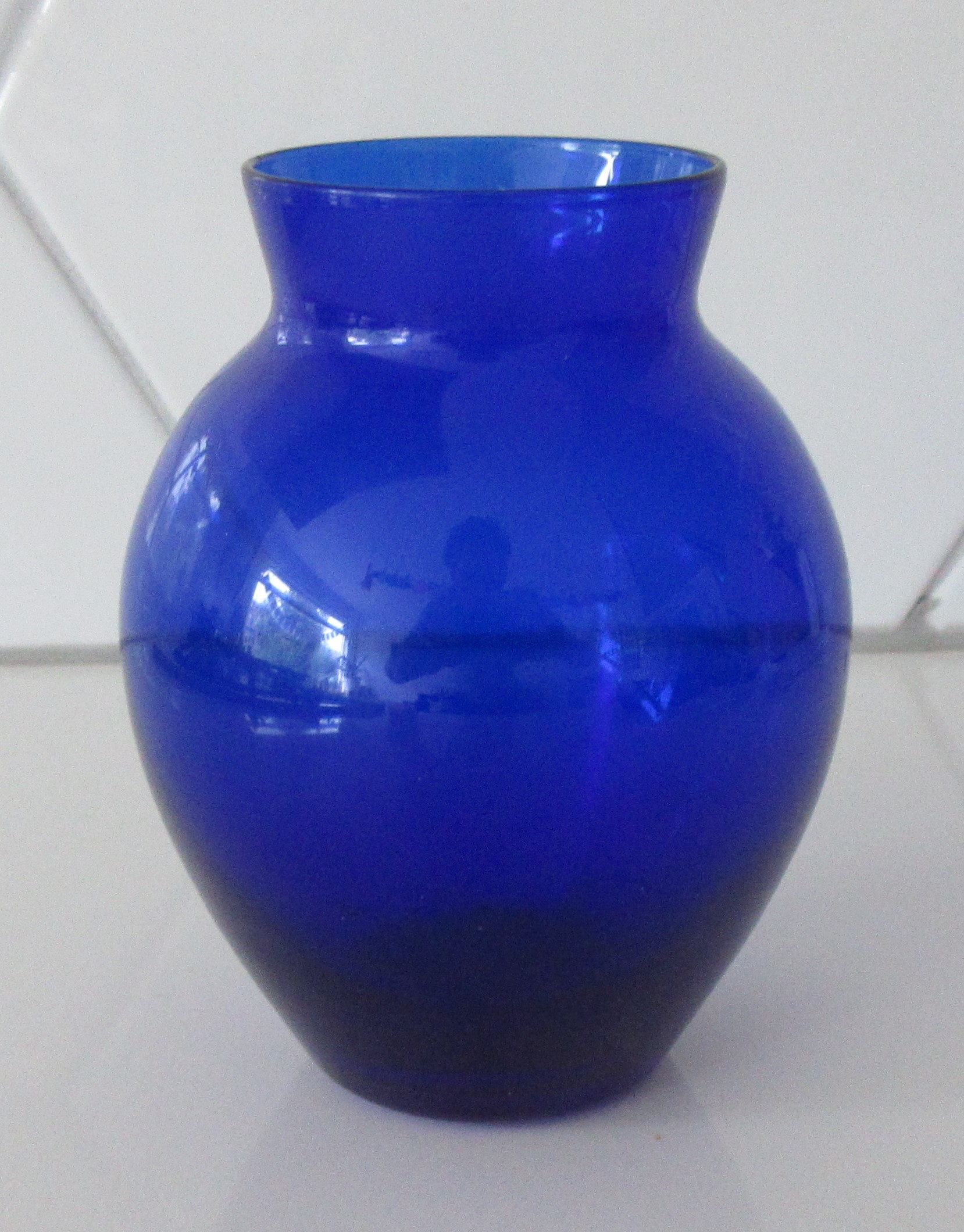 Siem van der Marel - Kobaltblauw Tulpenvaasje uitvoering Royal Leerdam verkocht voor € 18!