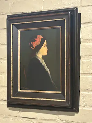 Staf Beerten - Portret van een jong meisje kopen? Bied vanaf 175!