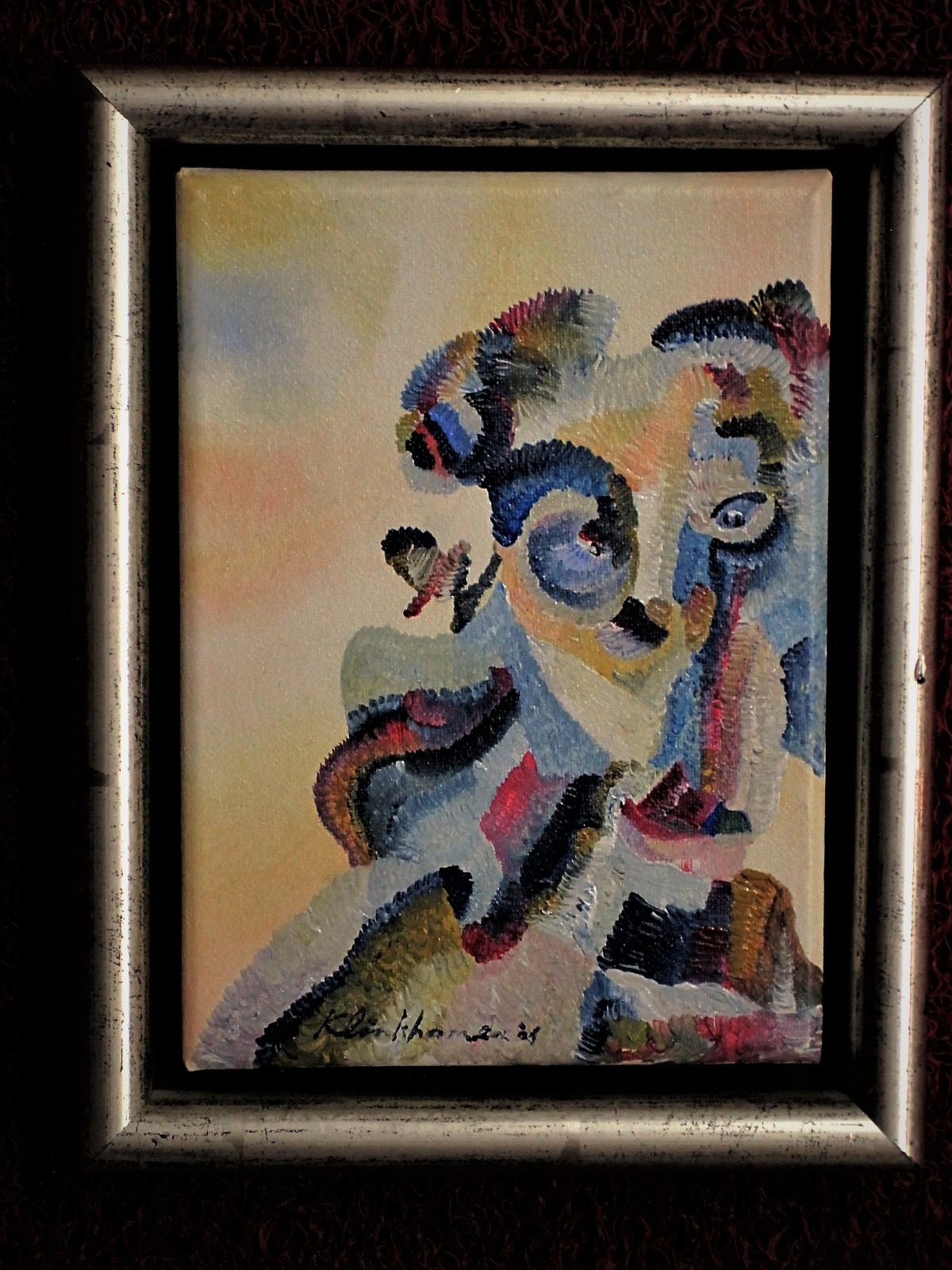 Henk Klinkhamer - Non-Conformist - Expresionistisch portret "Vrouw" gesigneerd kopen? Bied vanaf 1!