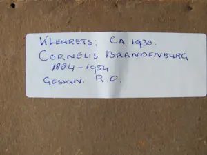 Cornelis Brandenburg - Kolk Amsterdam kopen? Bied vanaf 40!
