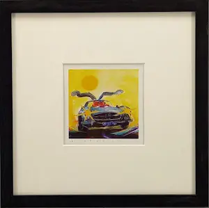 Ad Verstijnen - Kleurenzeefdruk MERCEDES IN NIEUWE LIJST kopen? Bied vanaf 55!