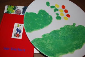 Jef Diederen - groot Makkum bord ﹠ 2 boeken Jan Sierhuis kopen? Bied vanaf 45!